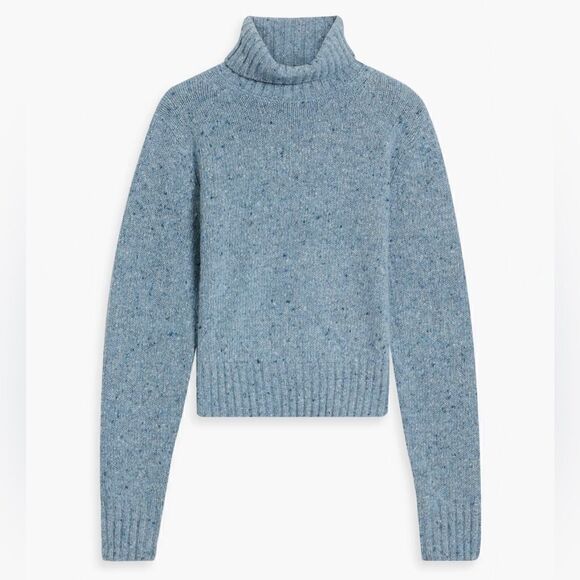 RE/DONE Blue 60s Slim Turtleneck - Picture 6 of 8